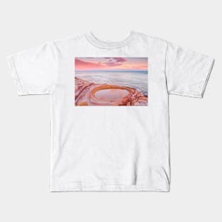 Sunset rockpool reflections Kids T-Shirt